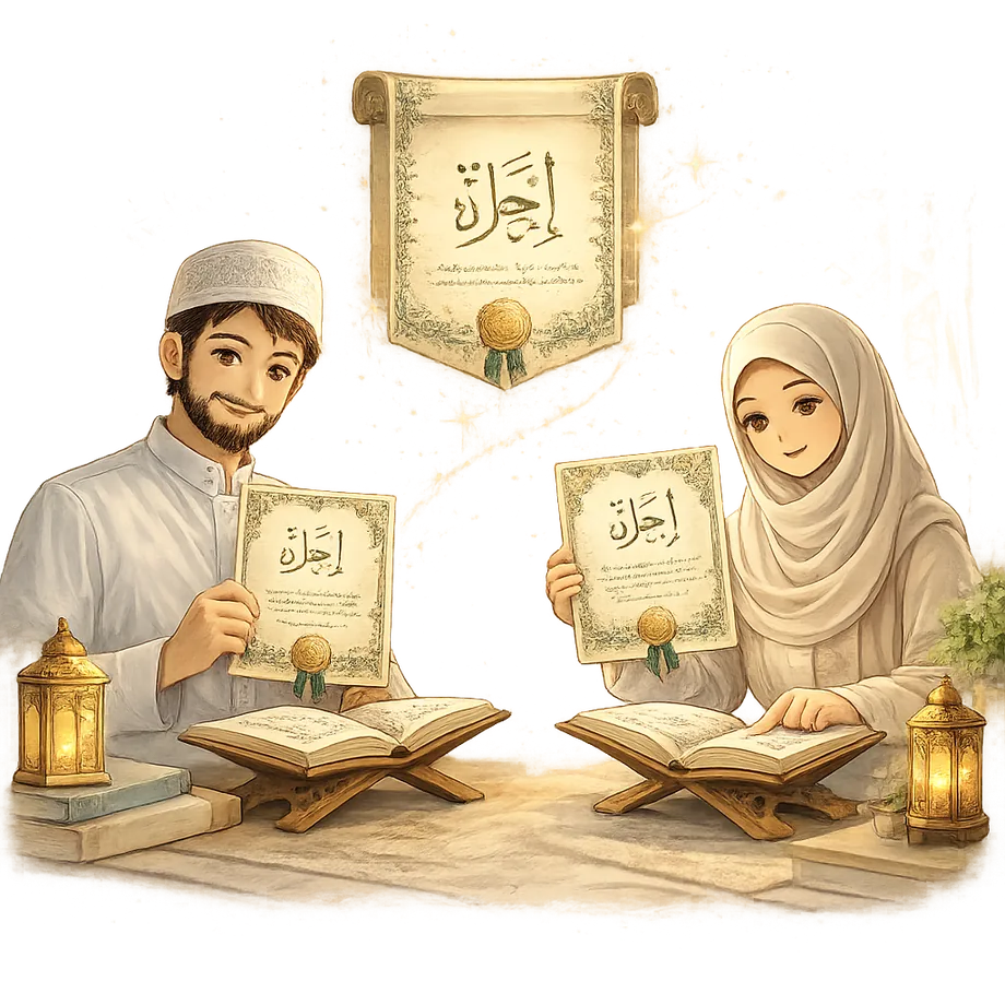 Native Arabic-speaking, Ijazah-certified Quran teachers