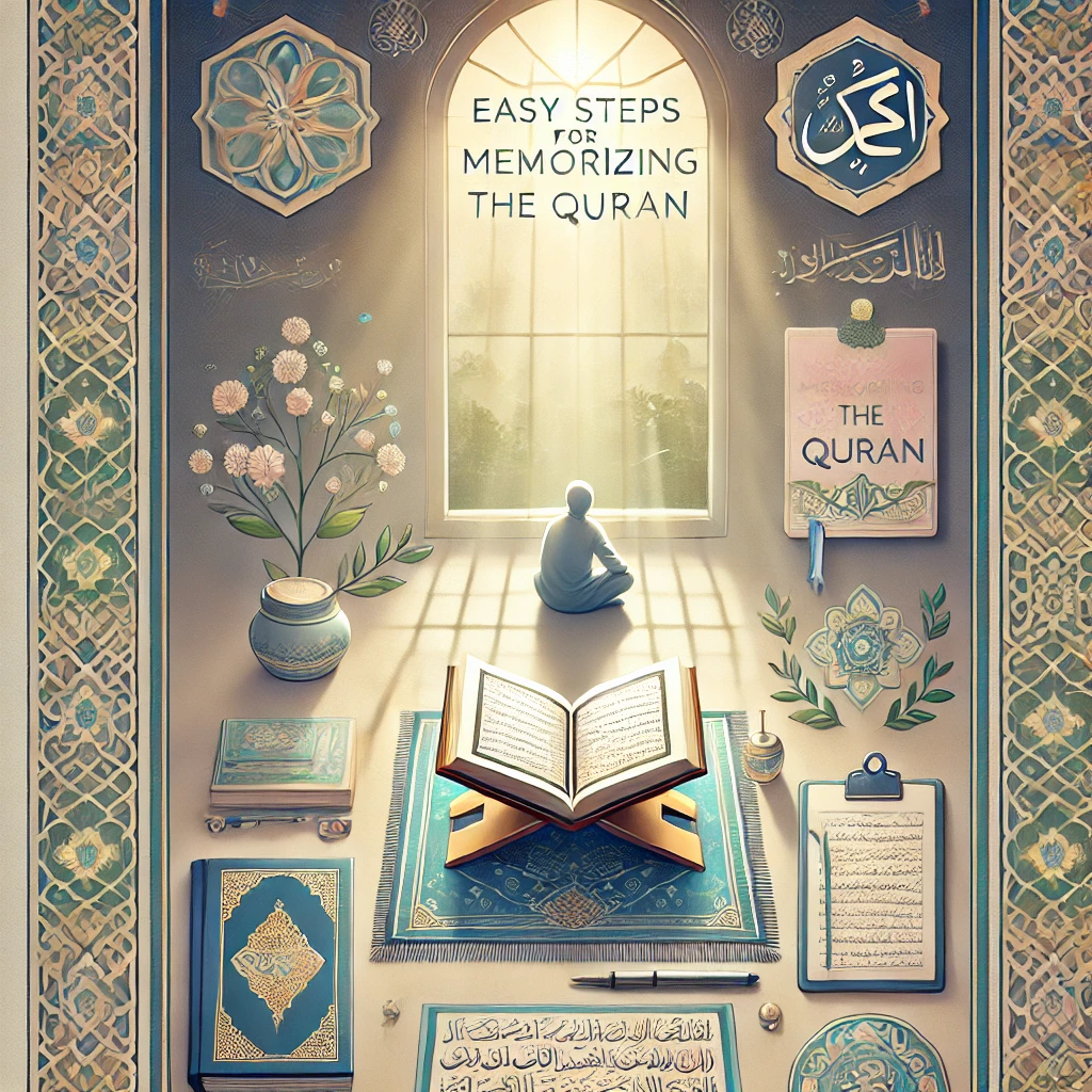 9 Easy steps for Memorizing Quran