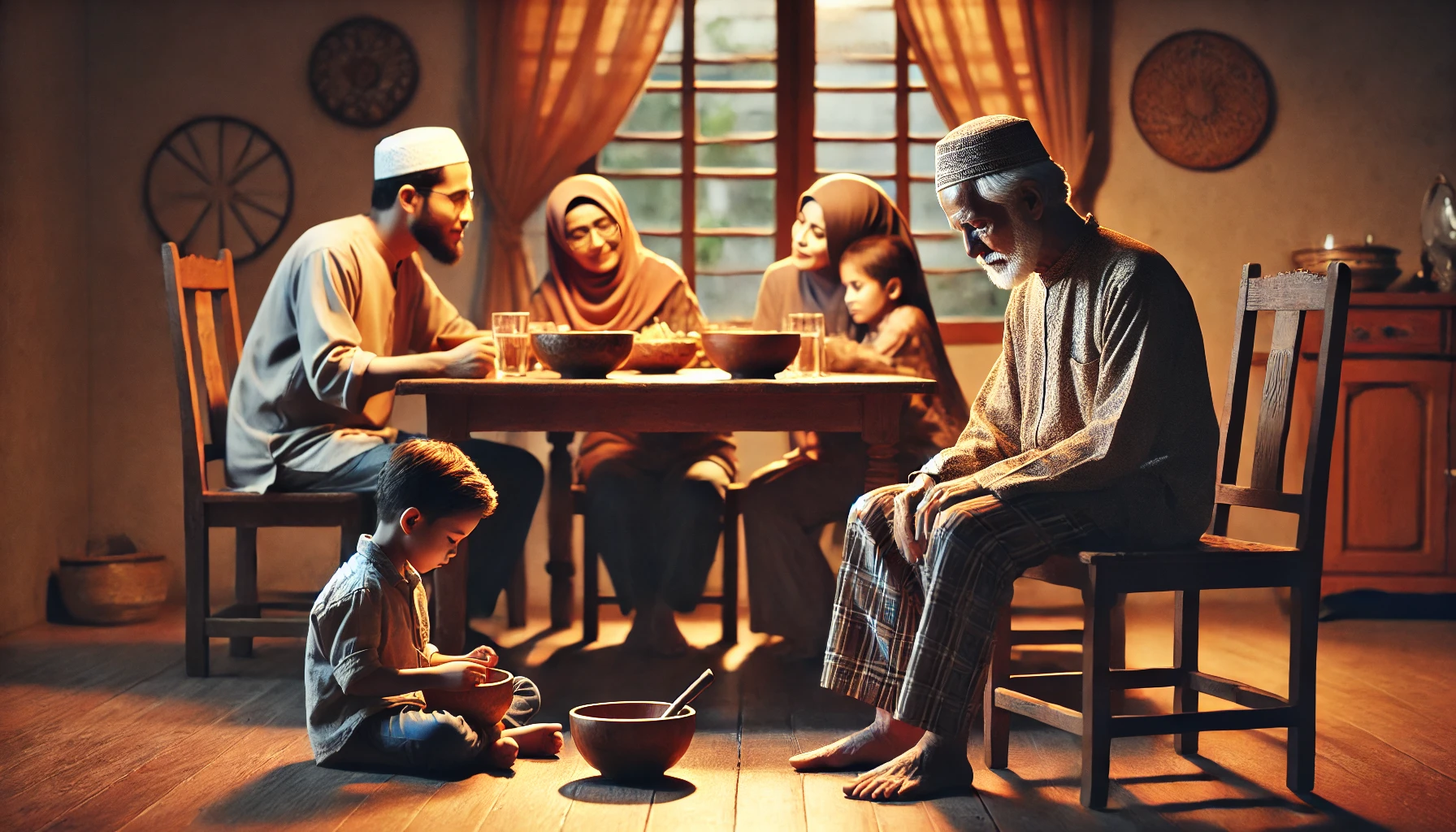 A Wooden Bowl or a Fruitful Tree : A Lesson for Muslim Parents