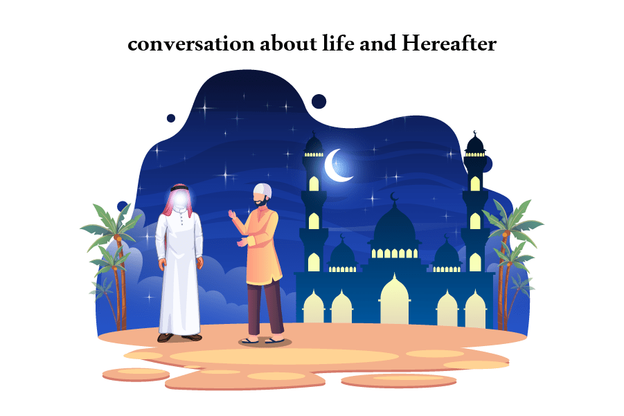 Conversation between Prophet Muhammad (PBUH) and His Companion