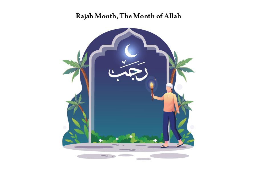 Rajab Month, The Month of Allah