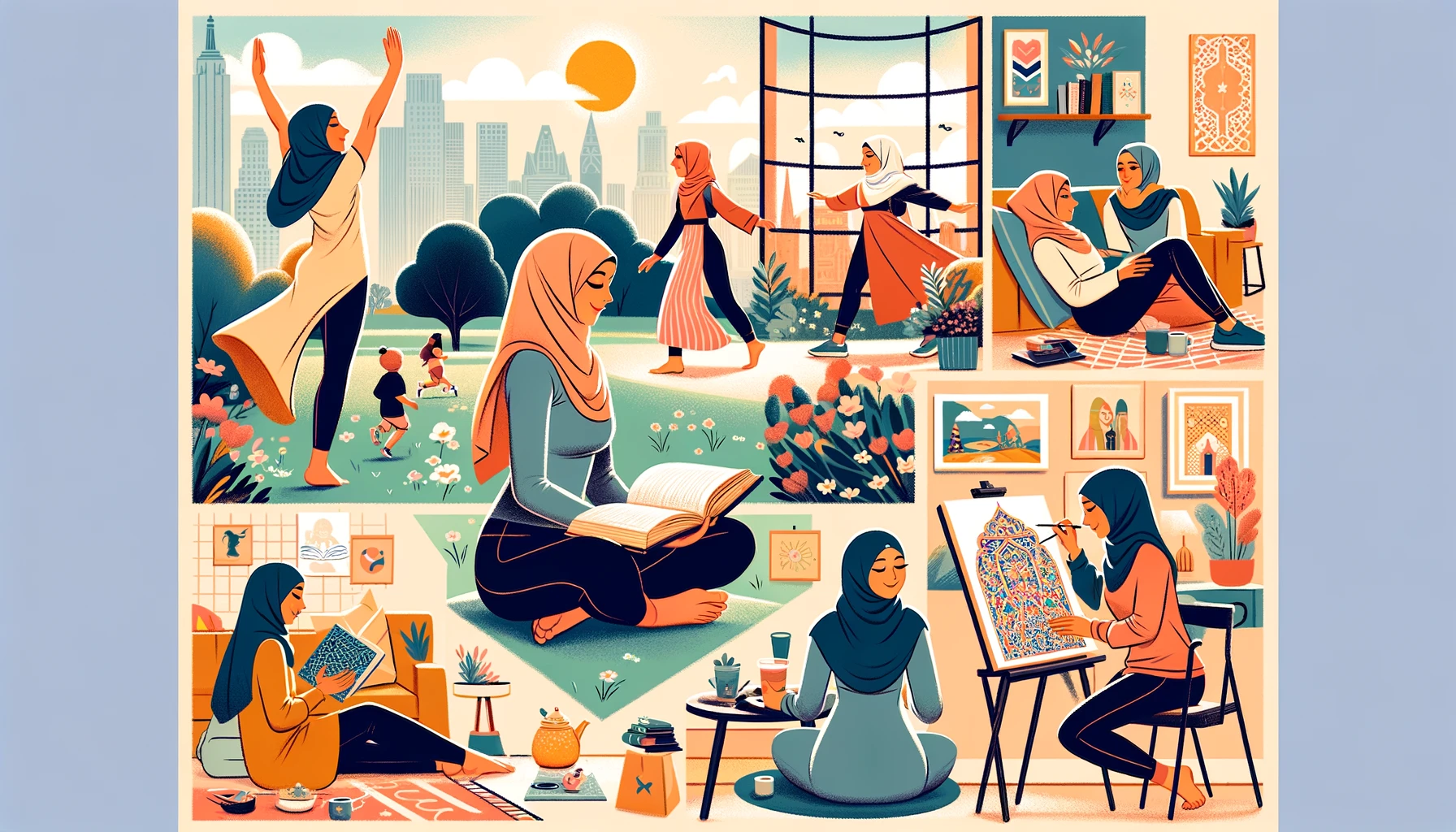 Amazing Self-Care Ideas for Muslim Moms in America