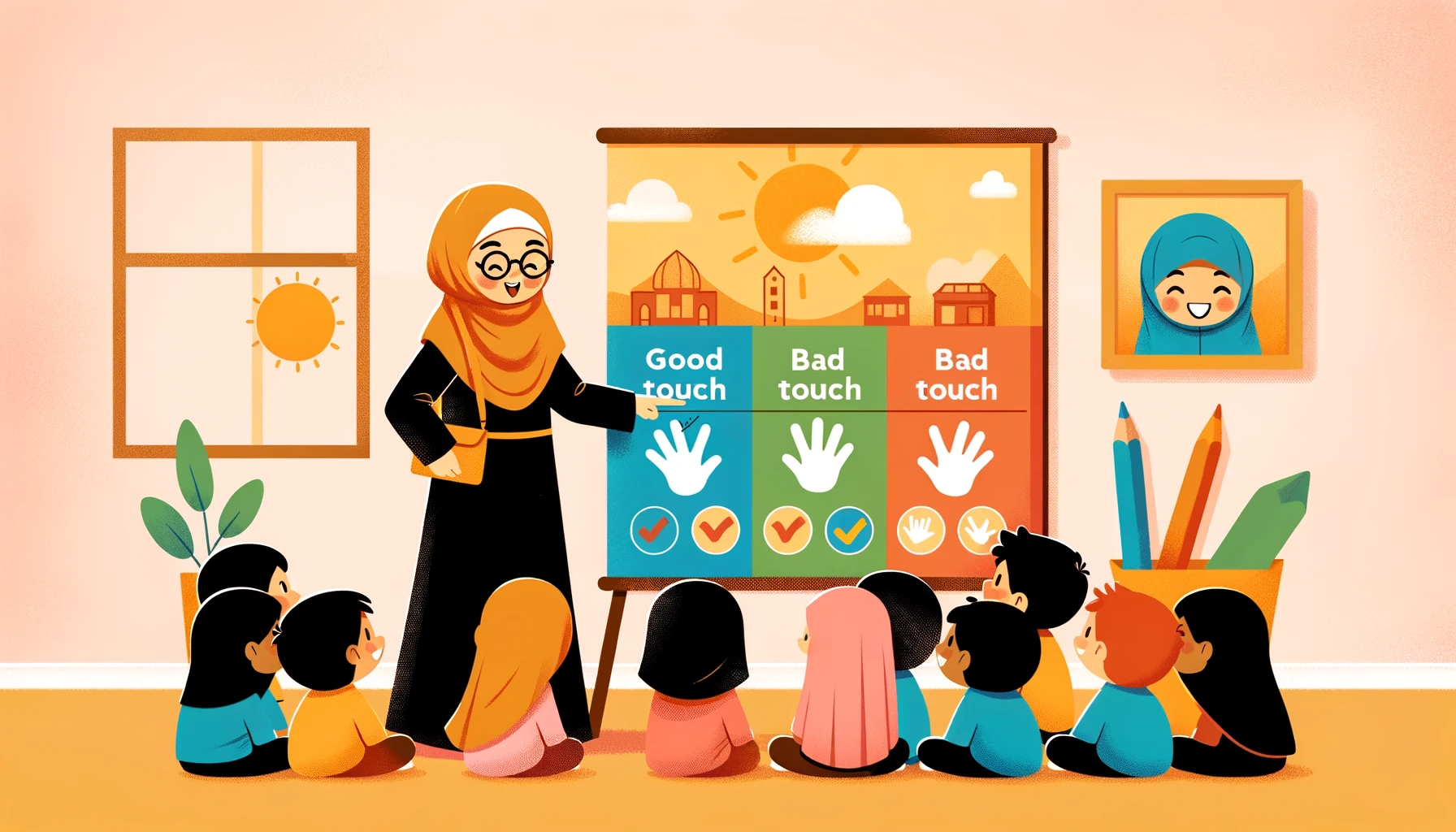 5 Tips for Moms to Teach Good Touch and Bad Touch to Kids