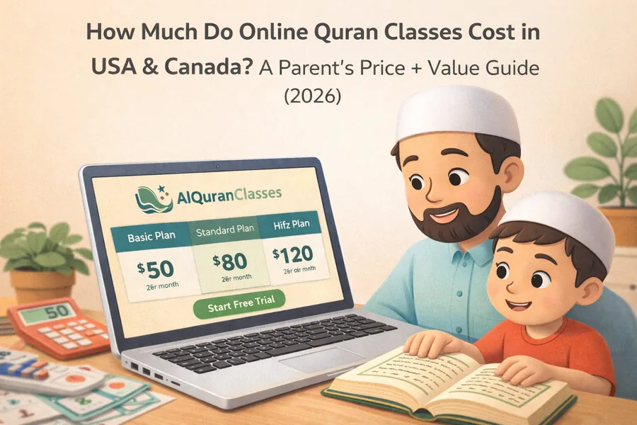 How Much Do Online Quran Classes Cost in USA & Canada? A Parent’s Price + Value Guide (2026)